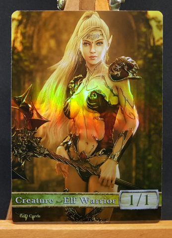 Foil Elf Warrior #12
